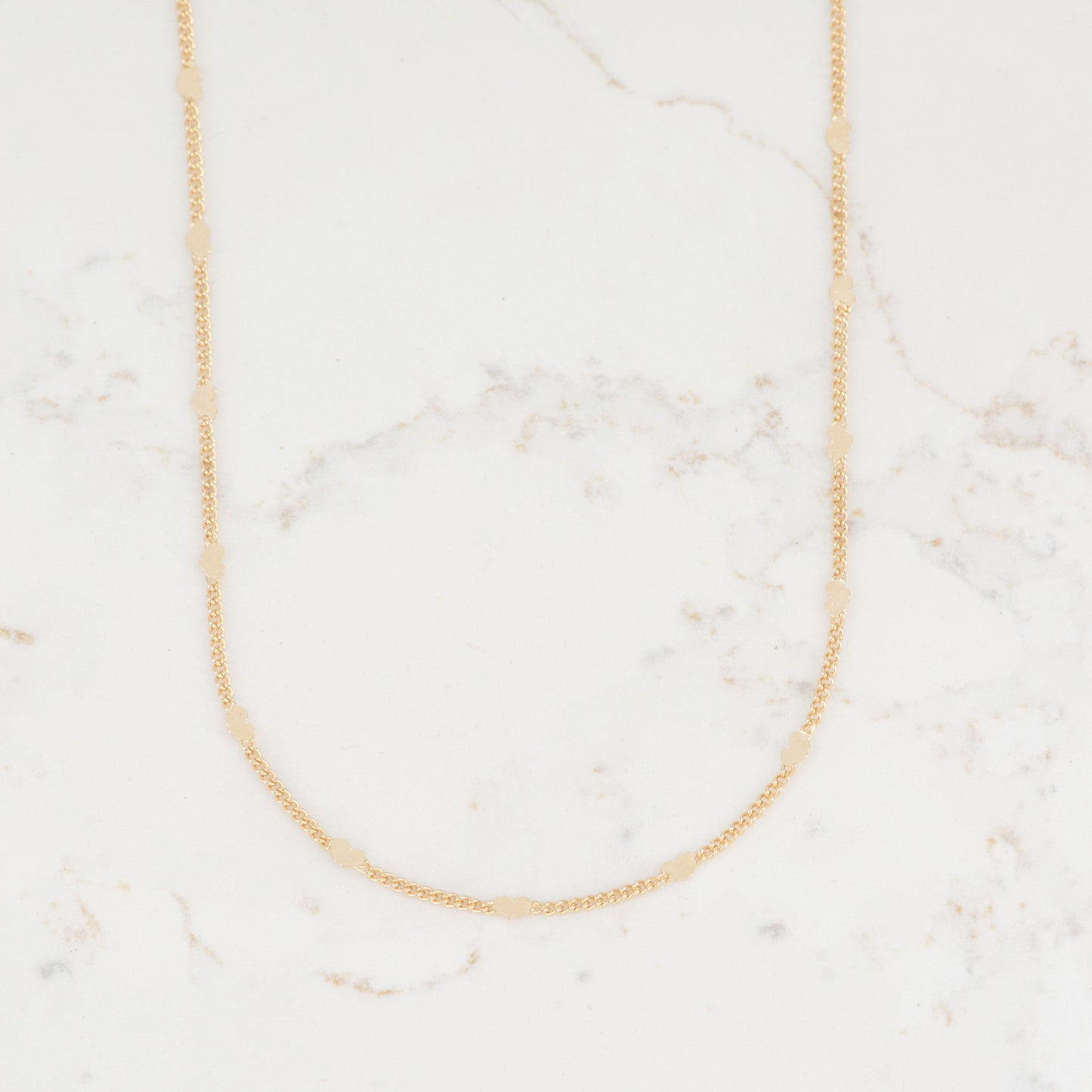 CADENA CUBANA CORAZON 2MM-50CM