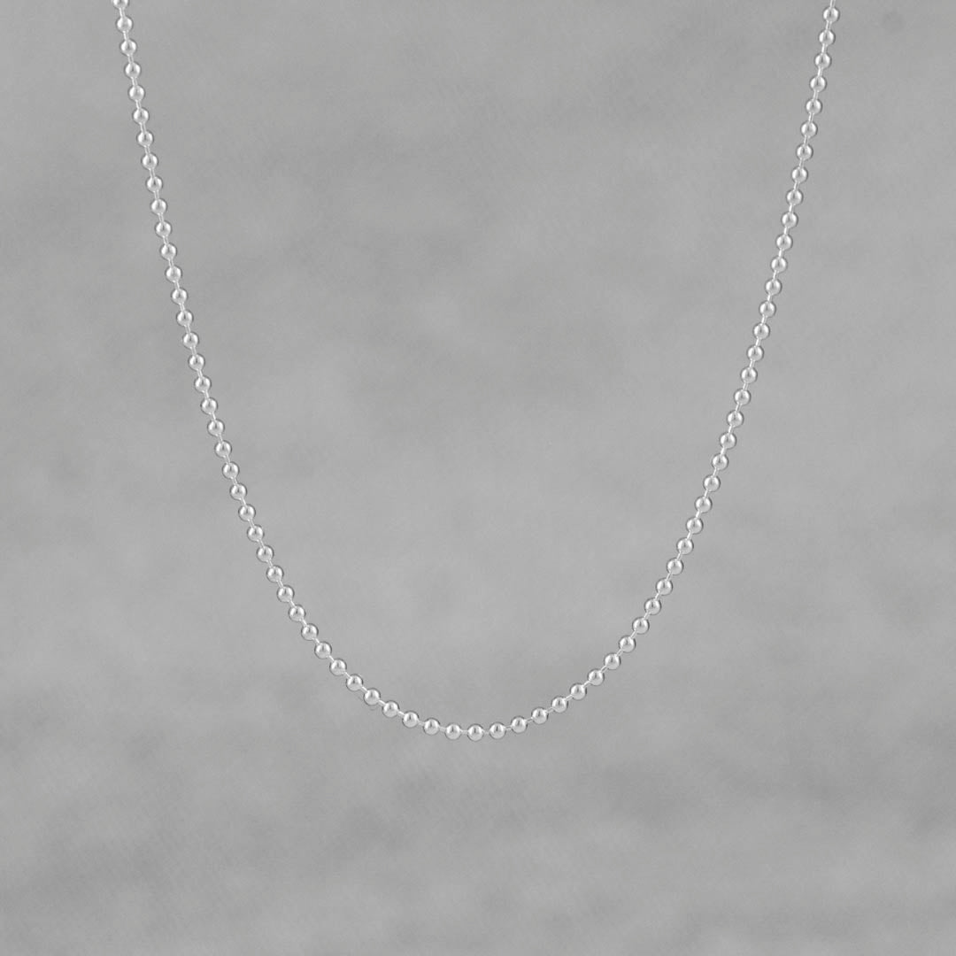 CADENA MILITAR 1MM-45CM