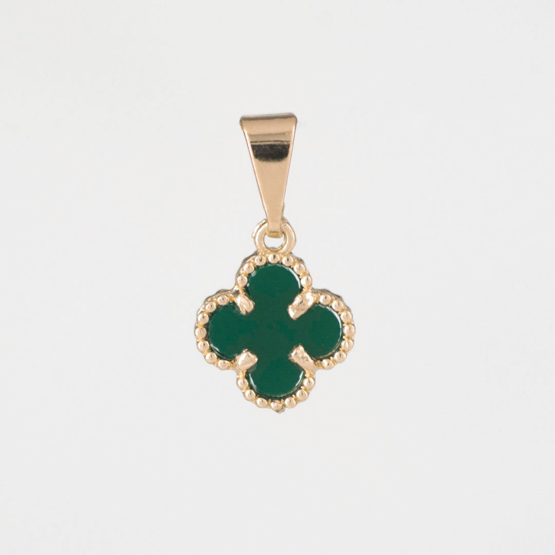 DIJE VAN CLEEF VERDE PEQUEÑO