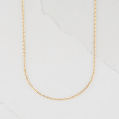 CADENA CUBANITA 1MM-45CM