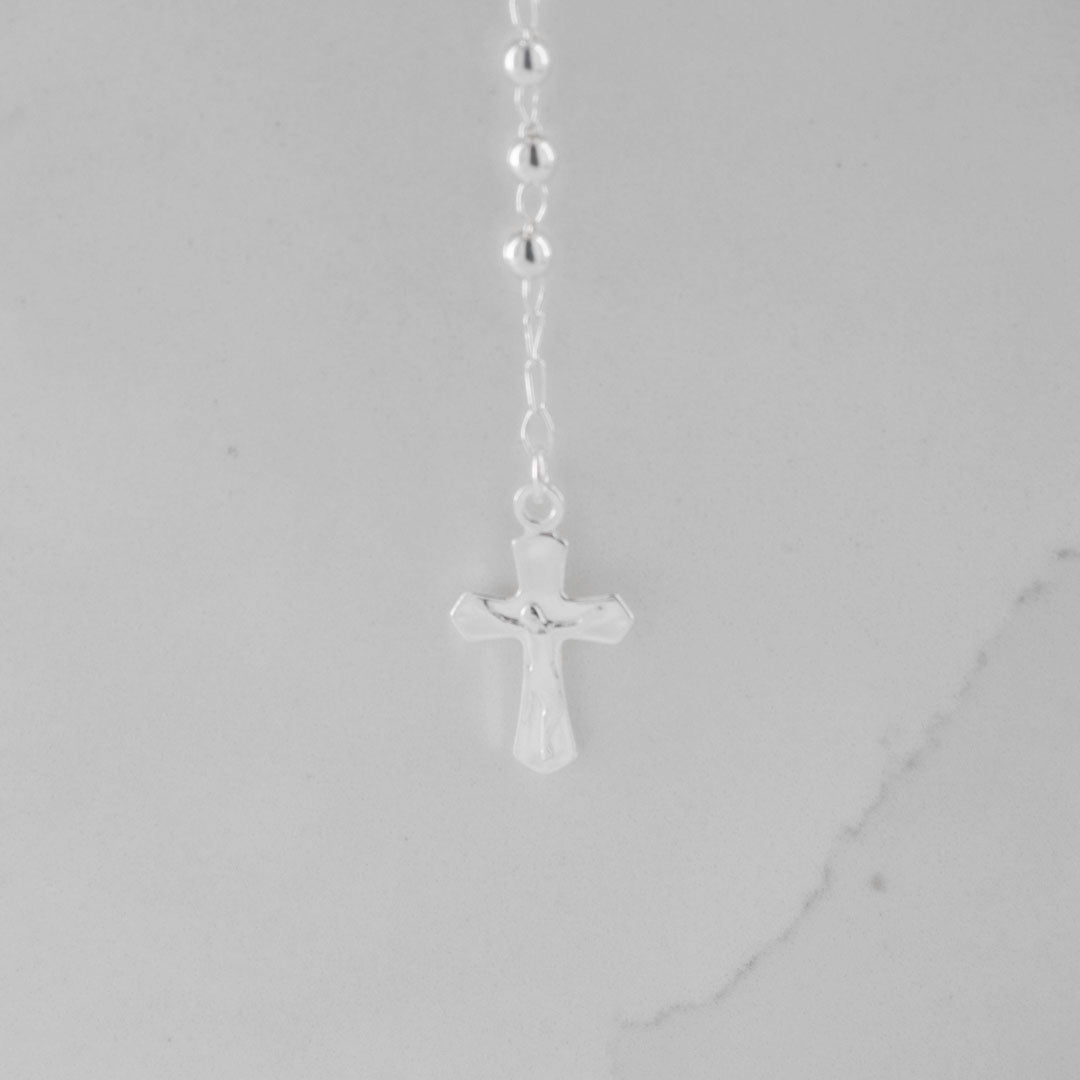 CAMANDULA GUADALUPE 3MM CRUZ CRISTO