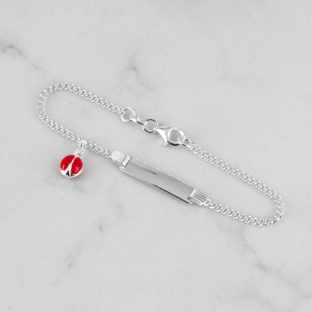 PULSERA PLACA CUBANA MARIQUITA BEBE