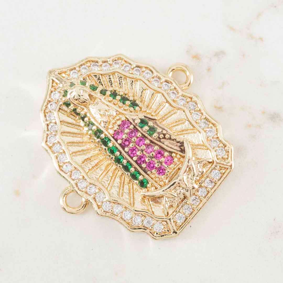 HERRAJE GUADALUPE BORDES CIRCONIAS 21.5mm x 20mm