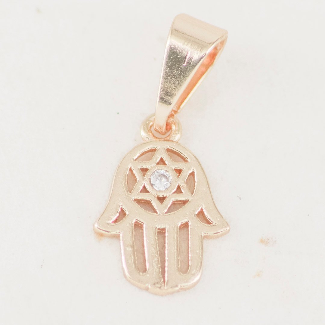 DIJE MANO HAMSA ESTRELLA