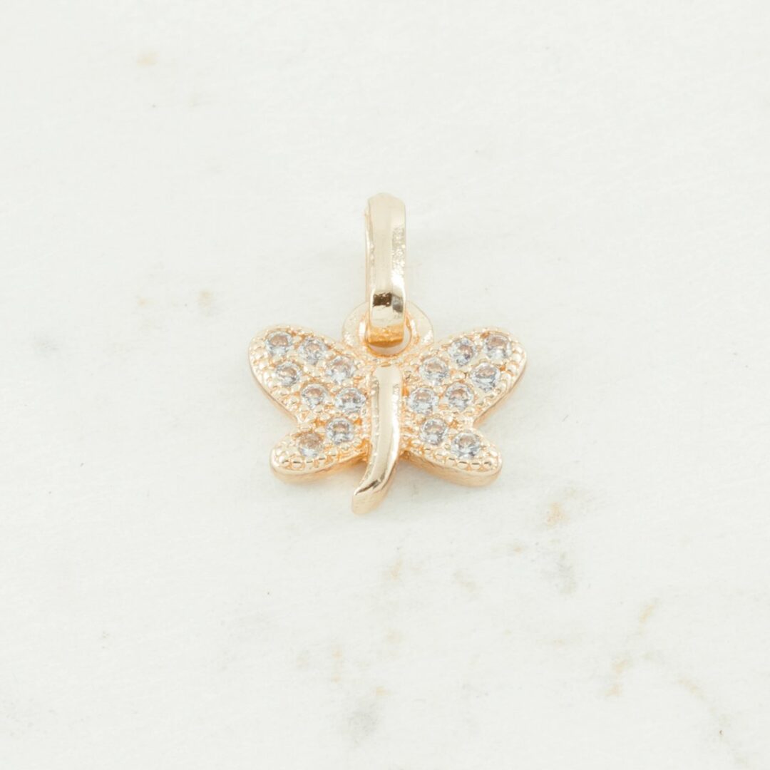 DIJE MARIPOSA CIRCONIAS