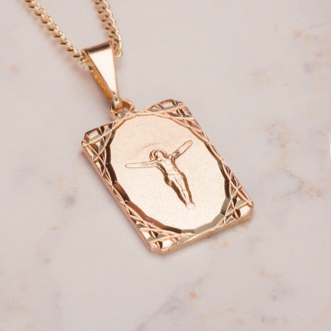 DIJE PLACA CRISTO