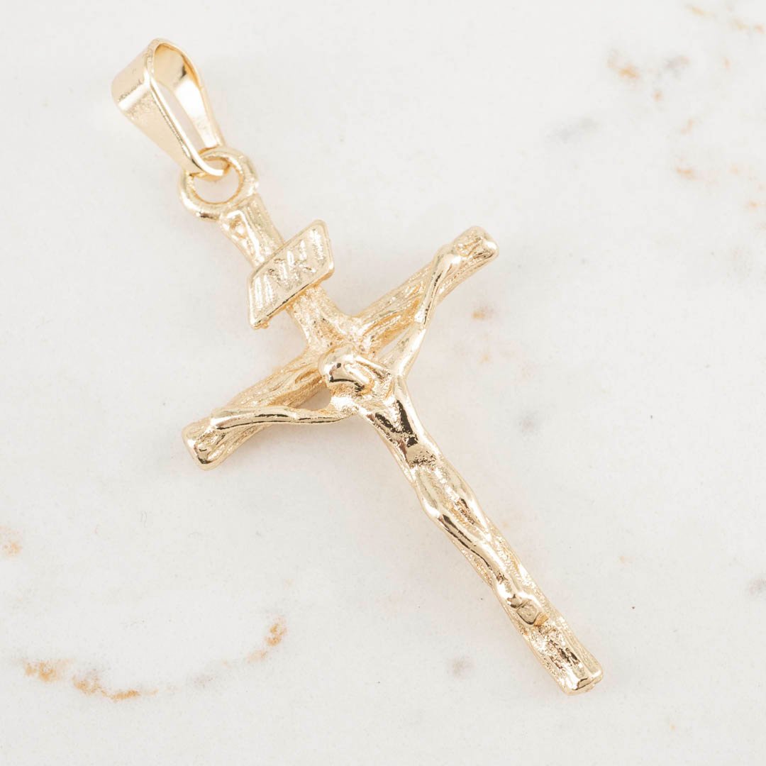 DIJE CRUCIFIJO 18mm x 33mm