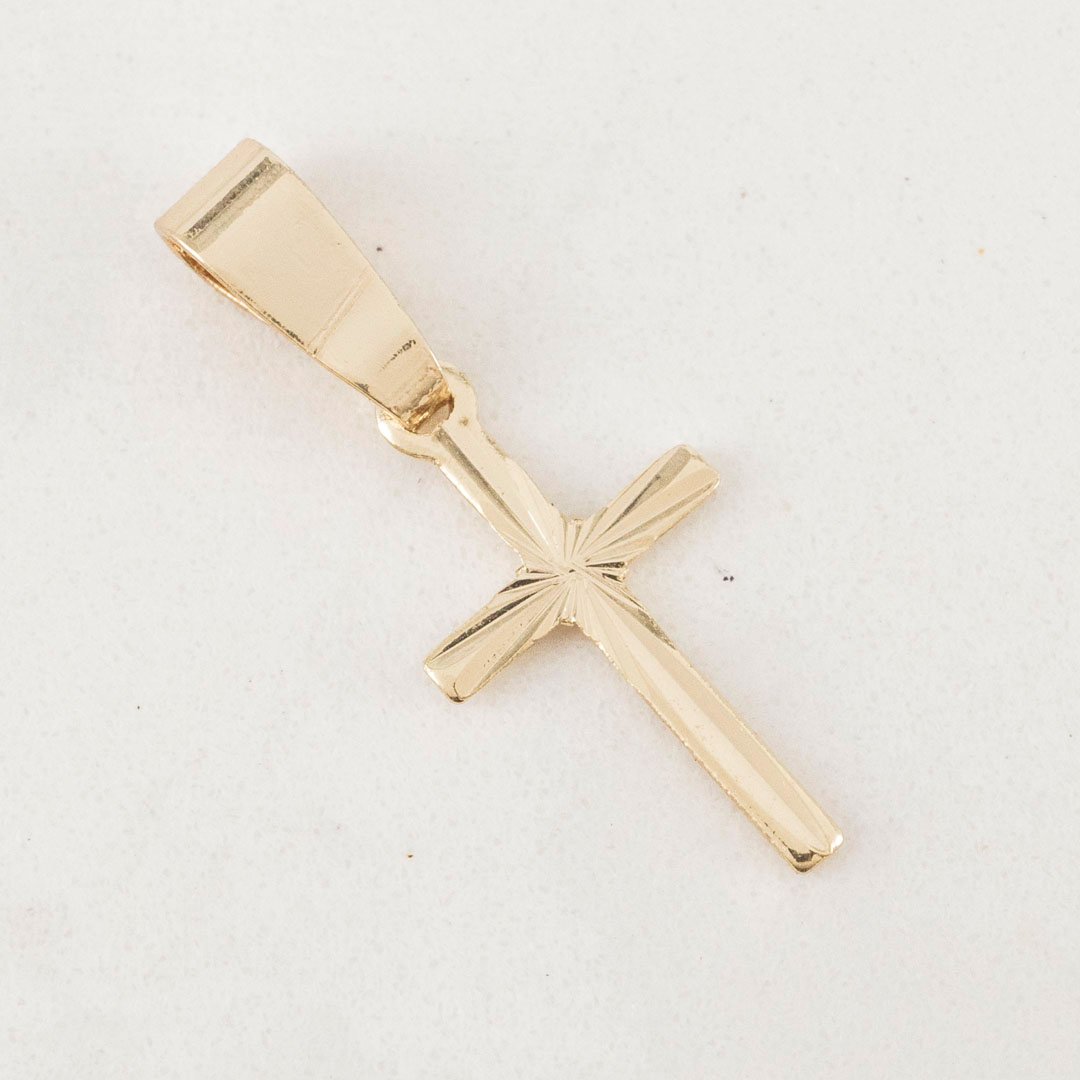 DIJE CRUZ DESTELLOS 12mmX13mm