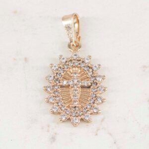 27276-DIJE-MEDALLA-CRUZ-DOBLE-BORDE-CIRCONES-1.jpg DIJE MEDALLA CRUZ DOBLE BORDE CIRCONES