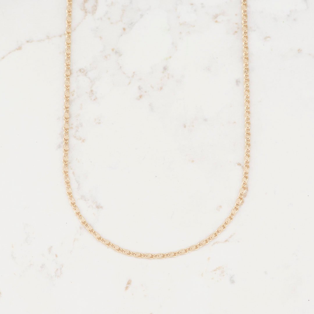 CADENA CARACOL 1.5MM-45CM