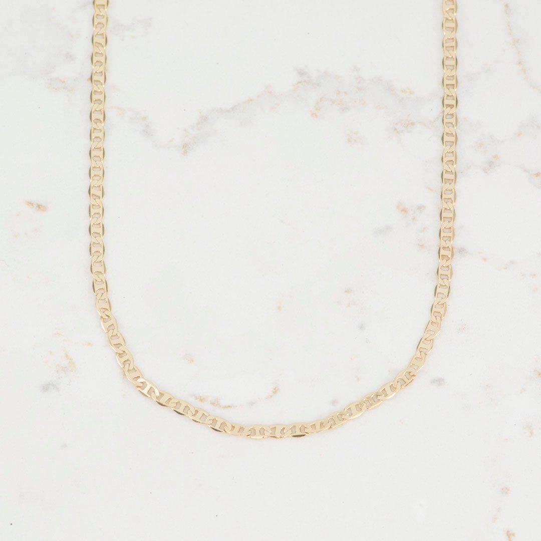 CADENA ESCALERA PLANA 2.5MM-45CM