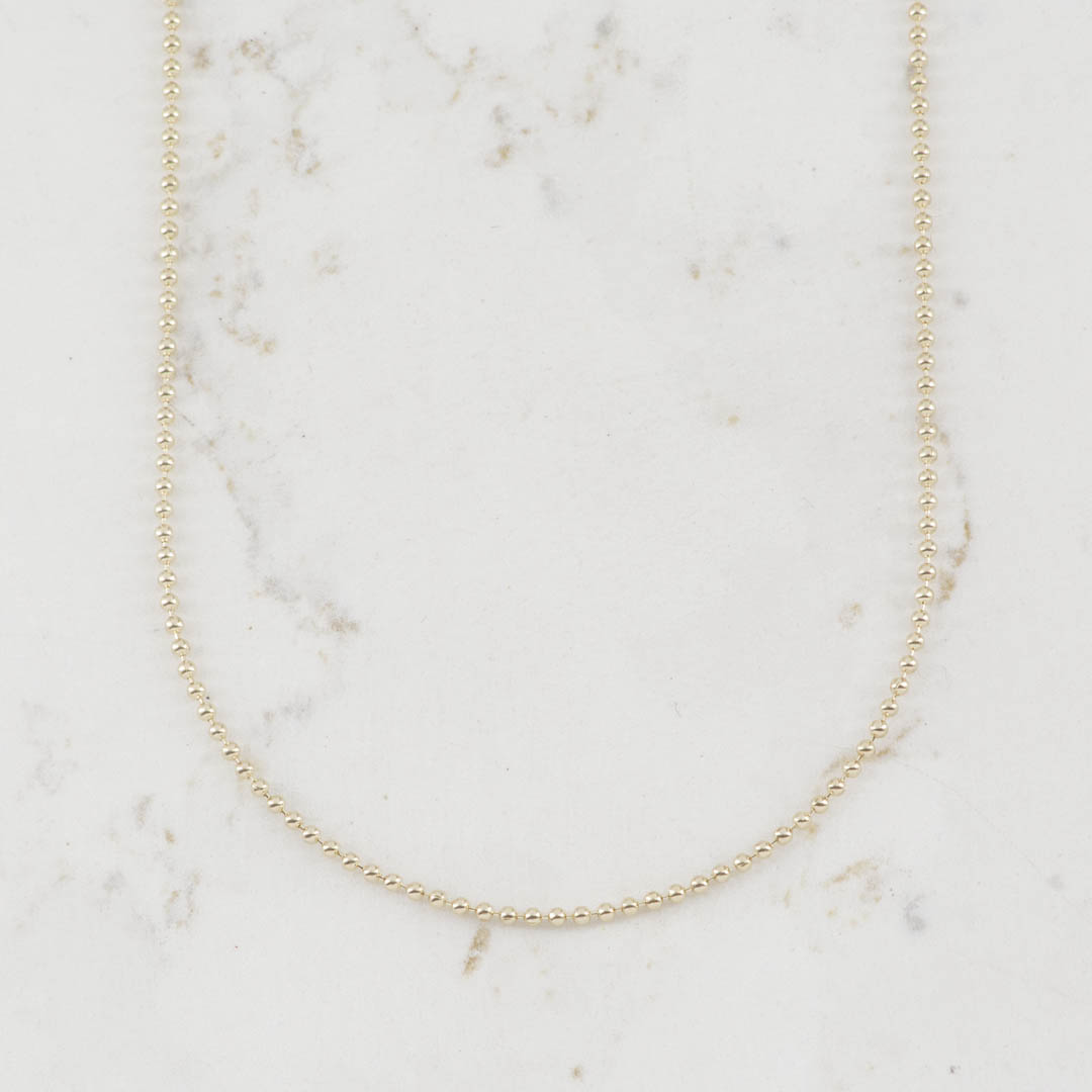 CADENA MILITAR 1MM-45CM