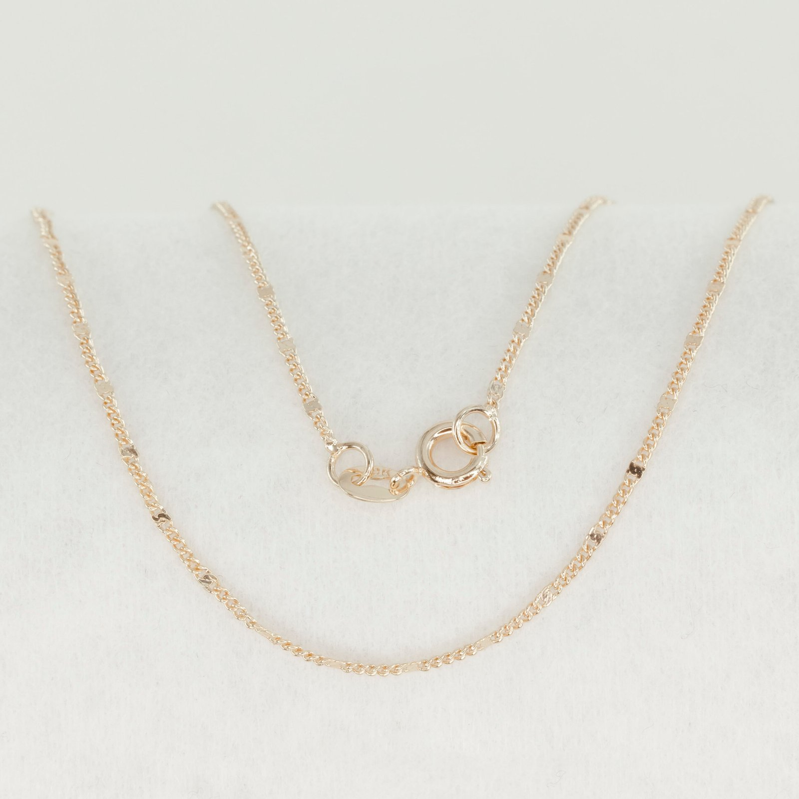 CADENA CUBANA BOLITAS MINI 1MM-45CM