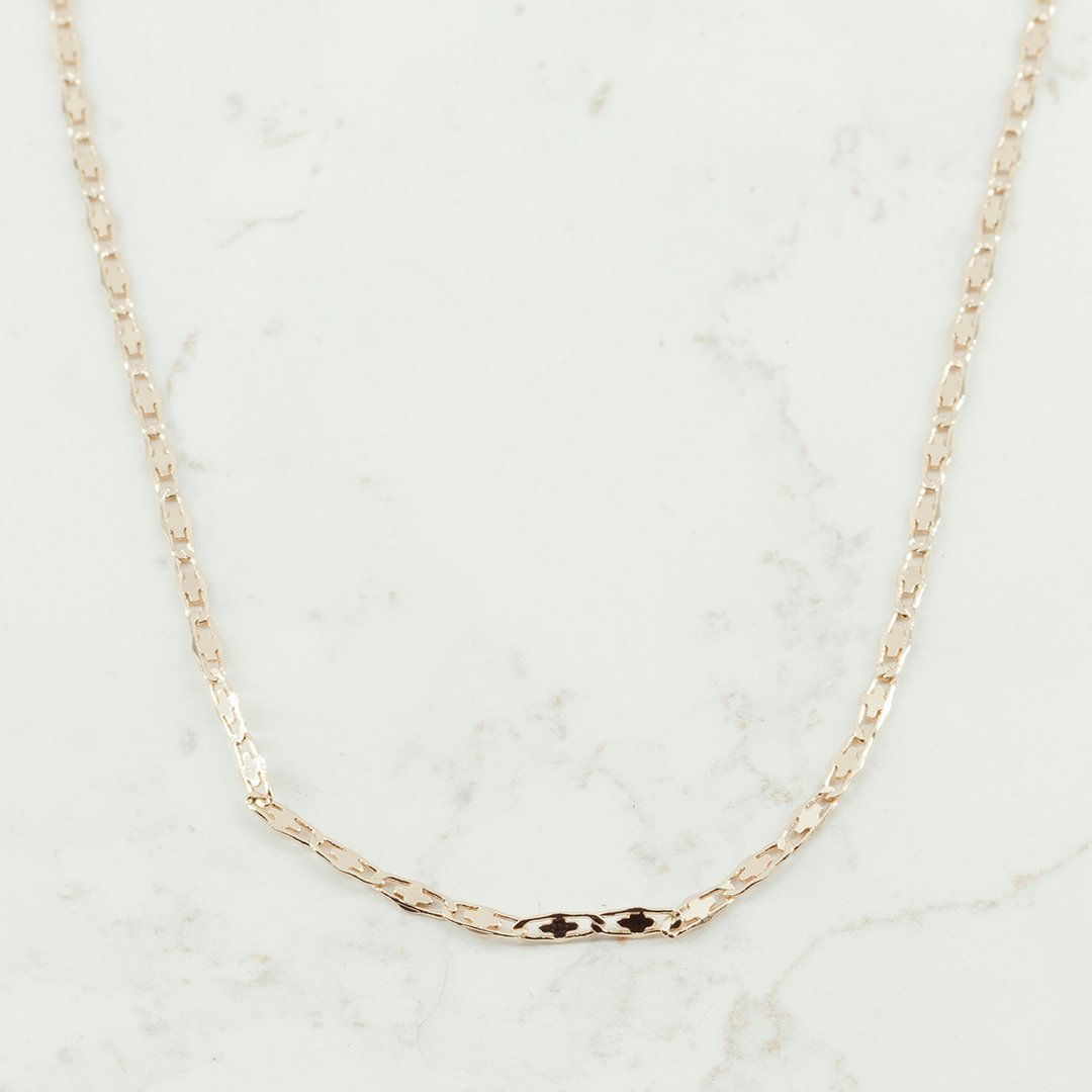 CADENA ESCALERA CRUZ 2.5MM-45CM