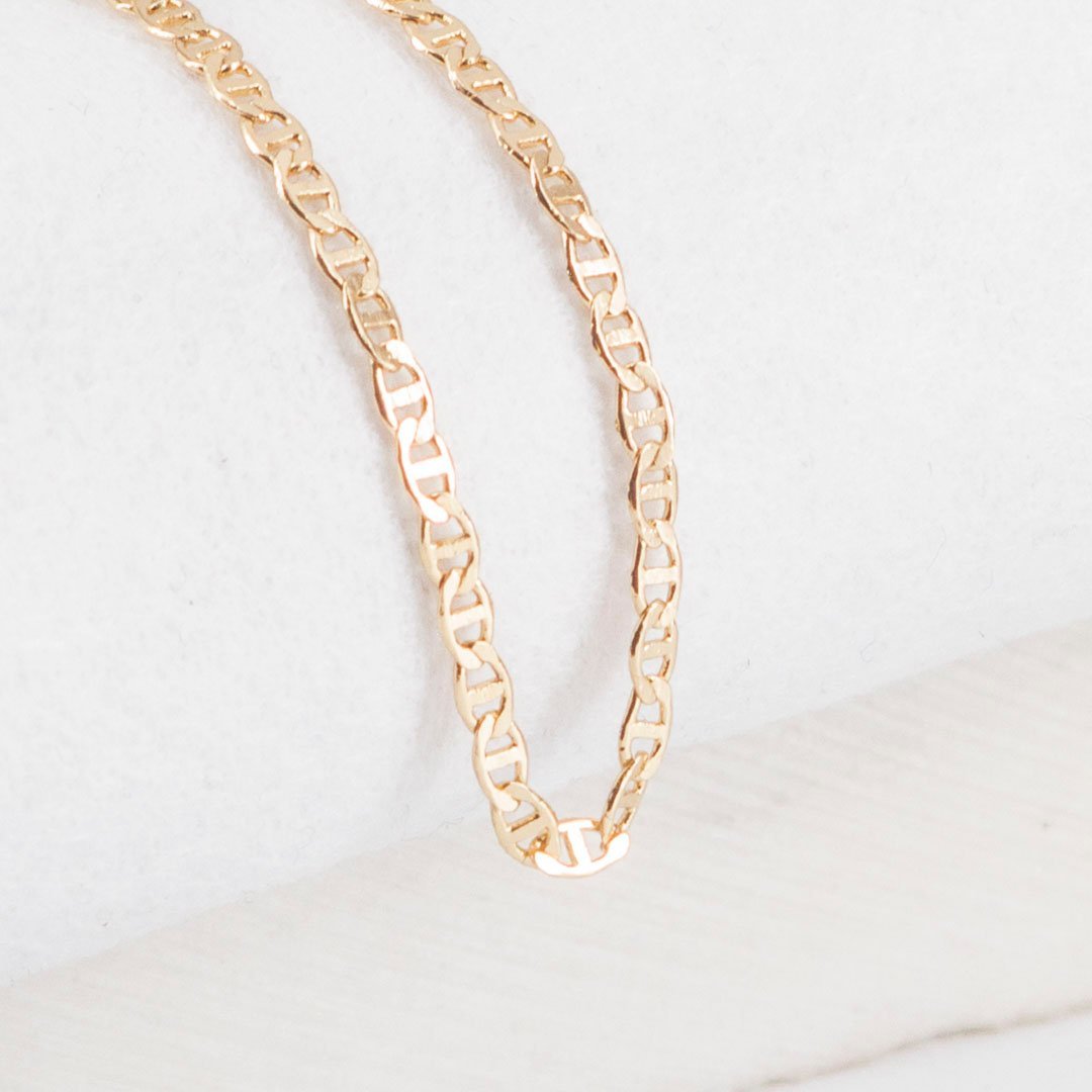 CADENA ESCALERA ESPEJO 2MM-45CM