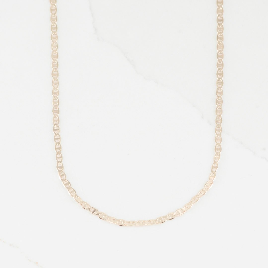 CADENA ESCALERA ESPEJO 2MM-45CM