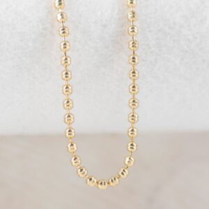 CADENA MILITAR RAYADA 1.5MM-45CM