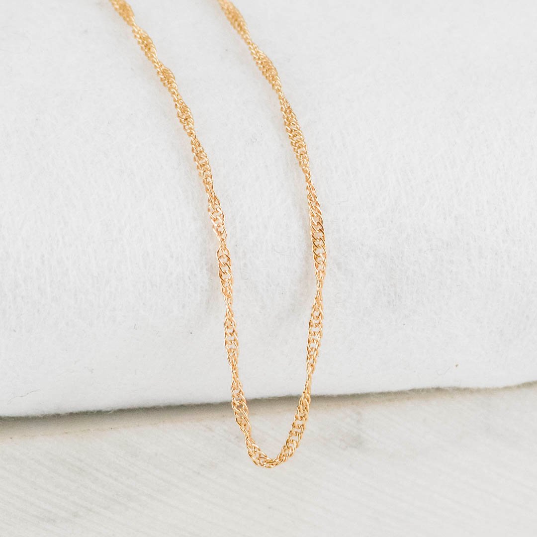 CADENA SINGAPUR DELGADA 1.5MM-50CM