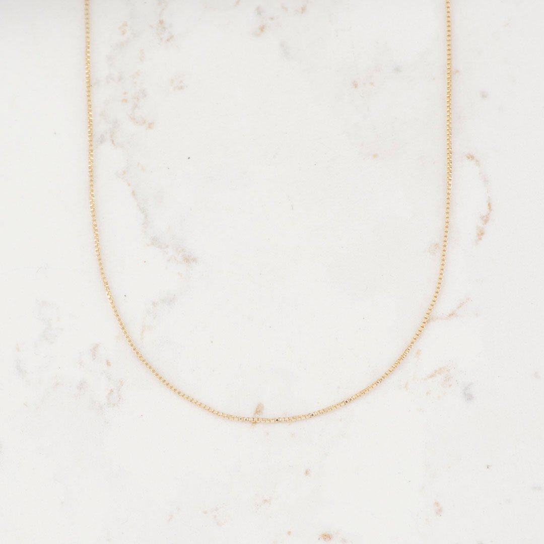 CADENA VENECIANA DELGADA 0.5MM-50CM