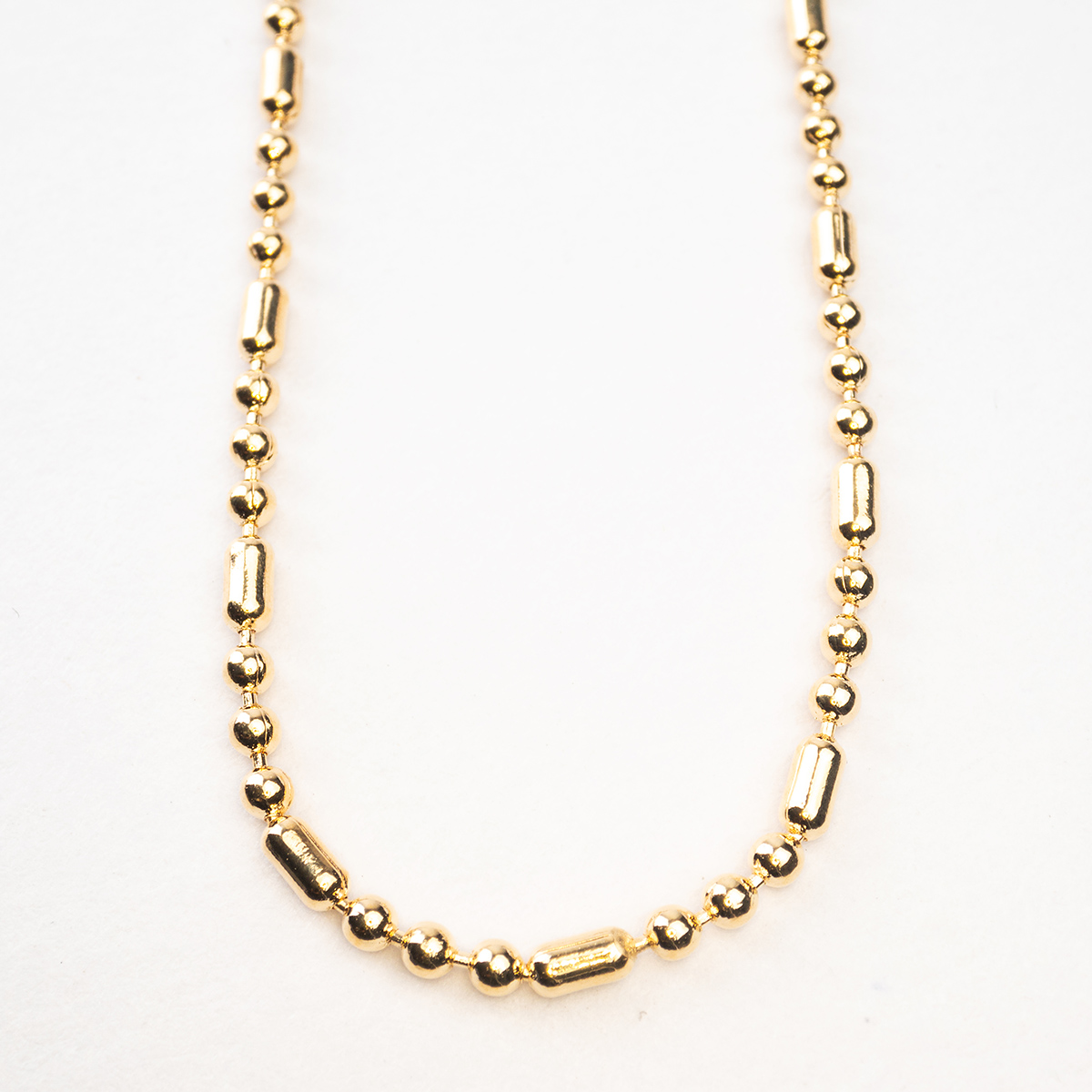 CADENA BARRIL PUNTO 3X1 1MM - 50CM