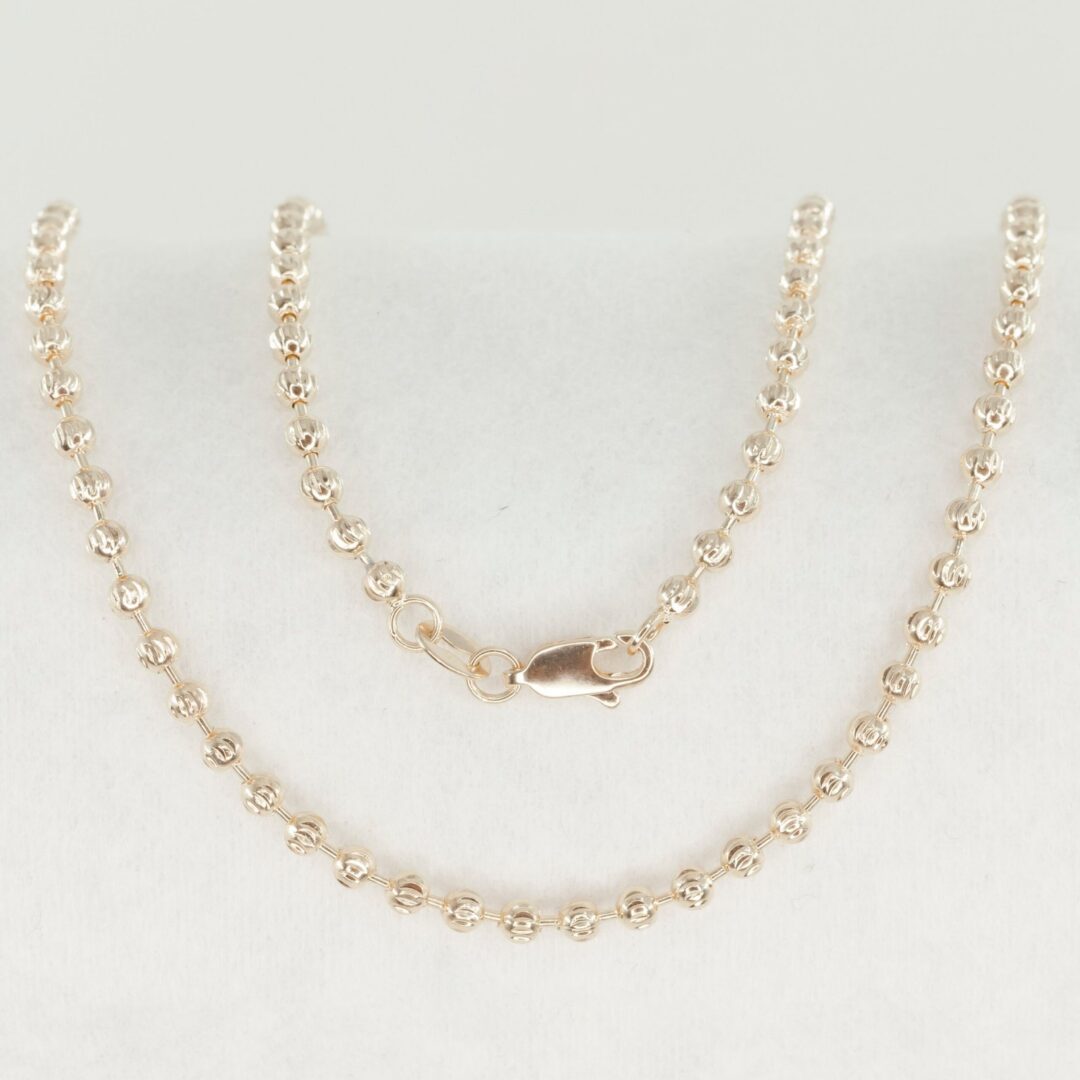 CADENA MILITAR BALIN ITALIANO 3MM-50CM