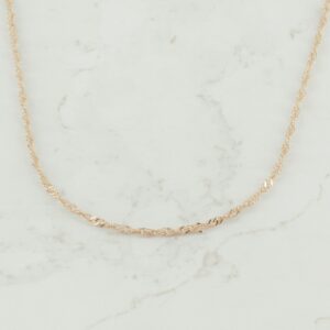 CADENA SINGAPUR DELGADA 45CM-1.5MM