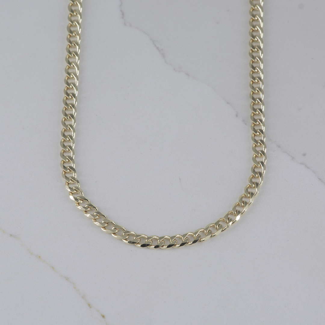 CADENA CUBANA 4MM-60CM