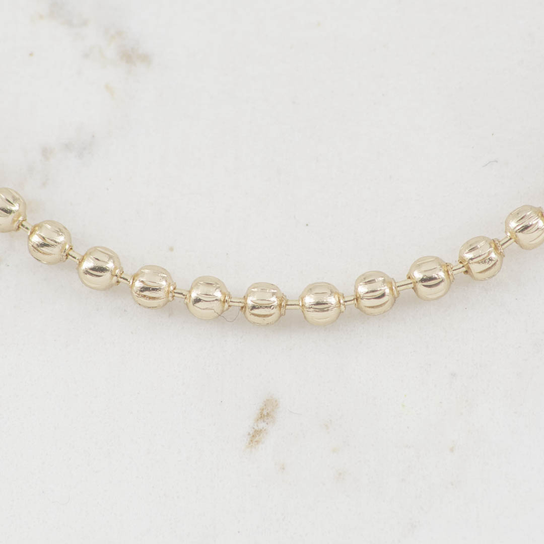 CADENA MILITAR DIAMANTADA 2.5MM-60CM