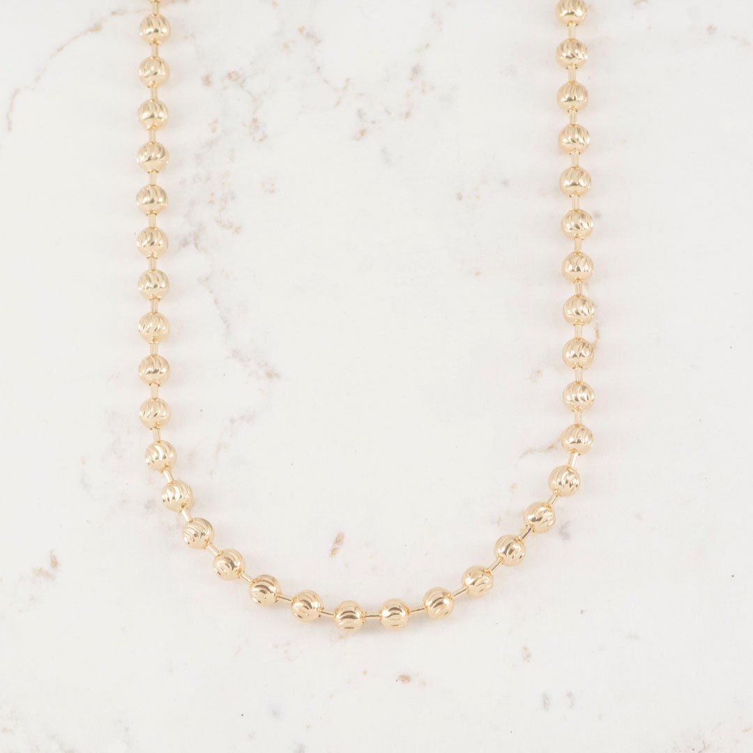 CADENA MILITAR DIAMANTADA 4MM-60CM