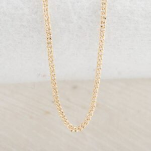 CADENA CUBANA 1MM - 60CM
