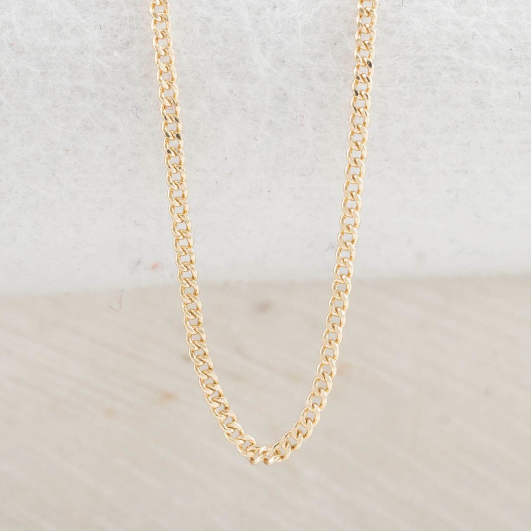 CADENA CUBANA 1MM - 60CM