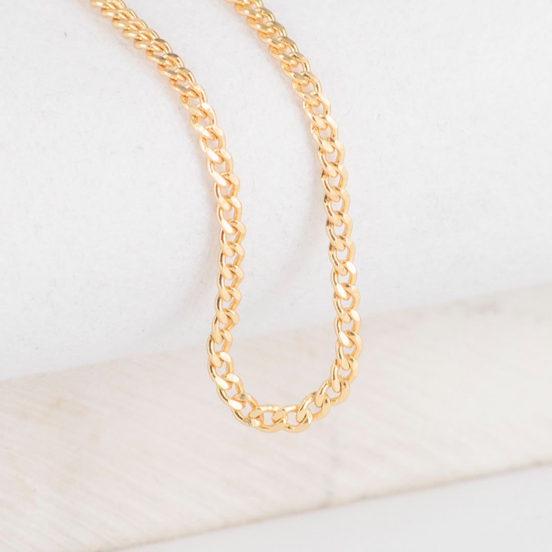 CADENA CUBANA DELGADA 2MM-60CM