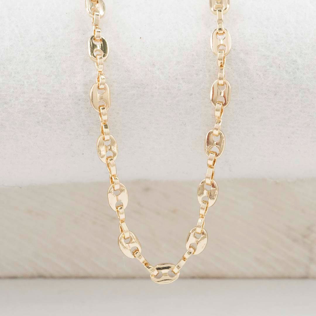 CADENA GUCCI PLANA 3mm - 45cm