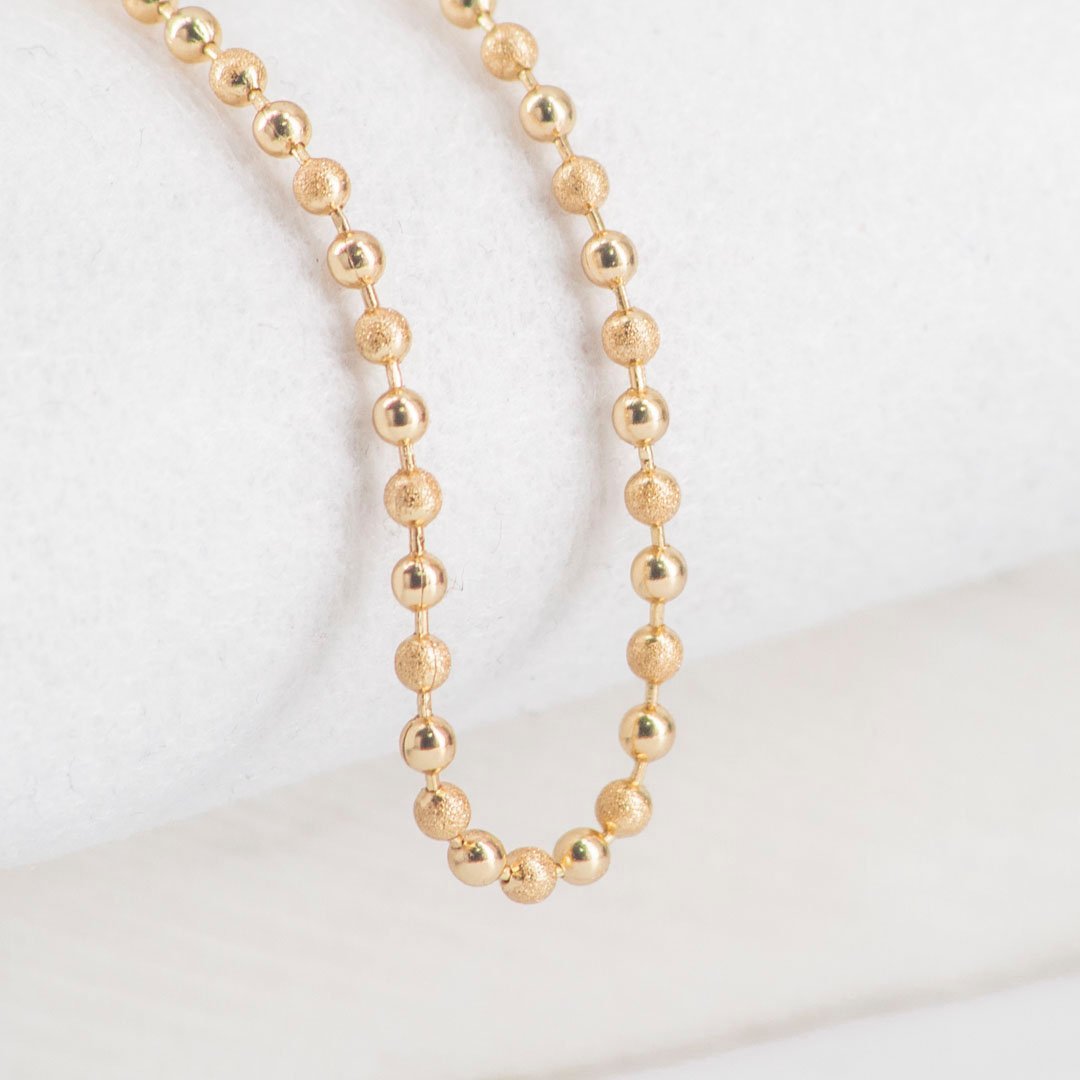 CADENA MILITAR DIAMANTADA X LISA 2MM-60CM