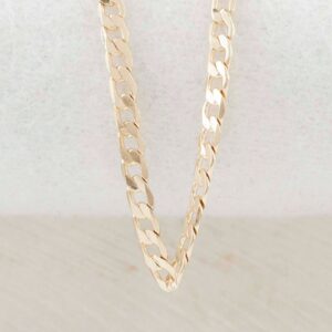 CADENA CUBANA PLANA 2.5mm - 60mm