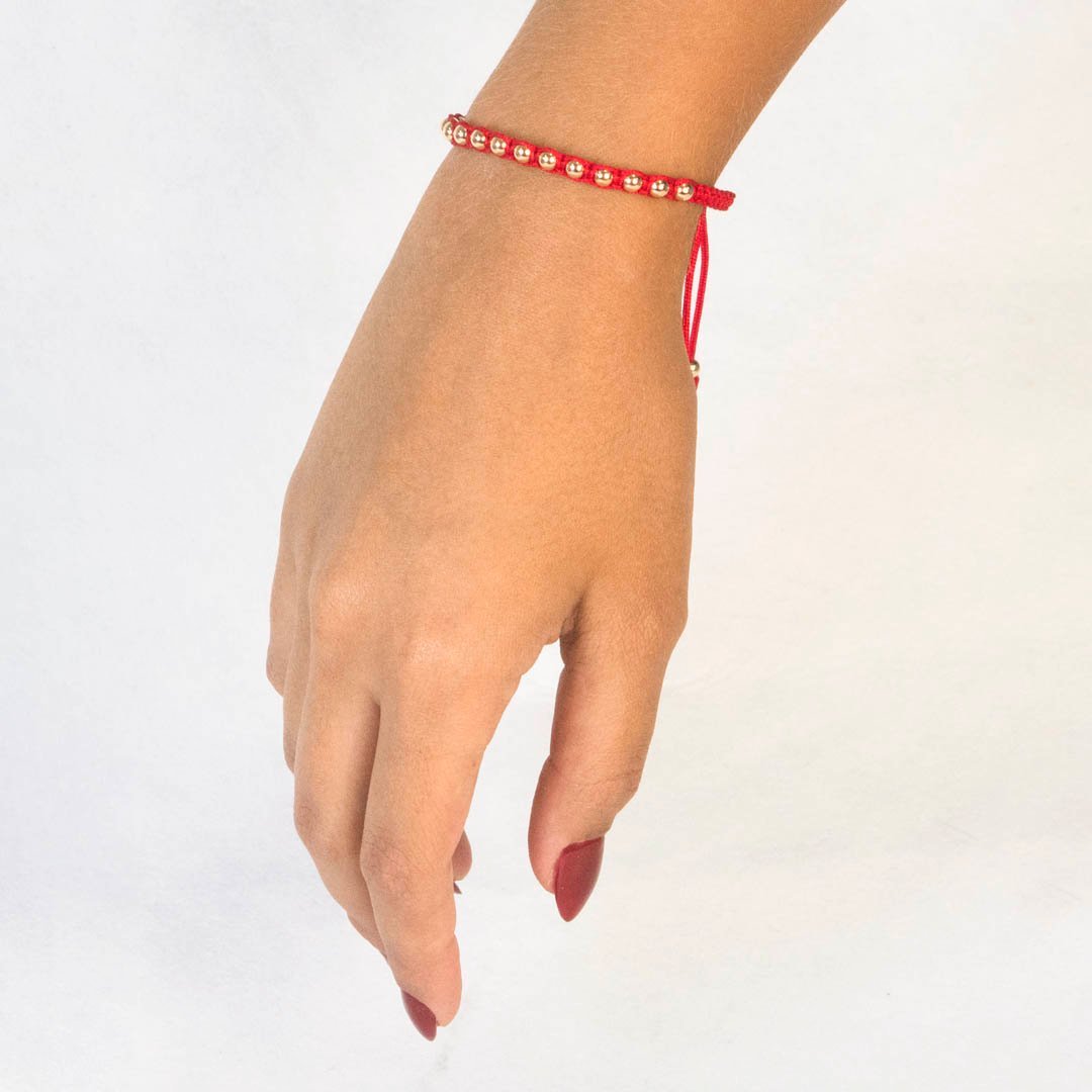 PULSERA TEJIDA 4MM 18B CUBIERTO