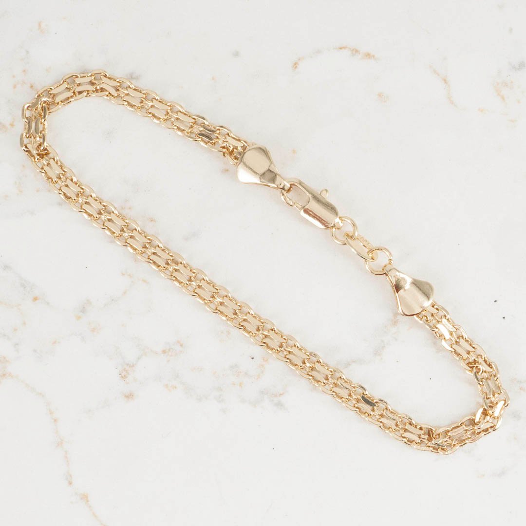 PULSERA TEJIDO CHINO 4mm-18cm