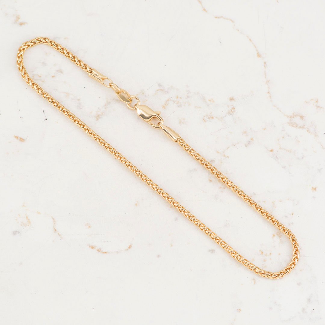 PULSERA TEJIDO FRANCO 2MM
