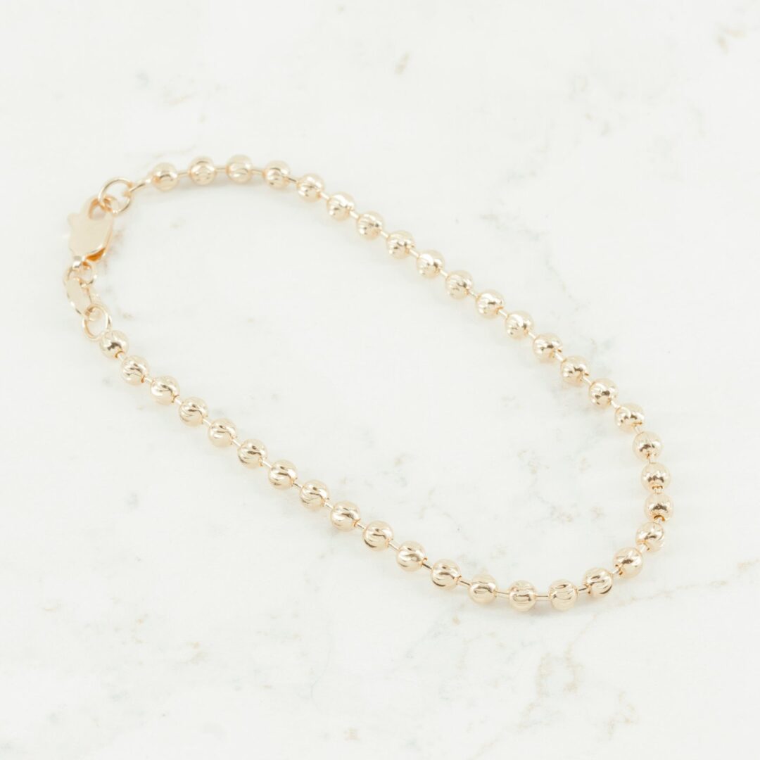 PULSERA MILITAR DIAMANTADA 2.5MM