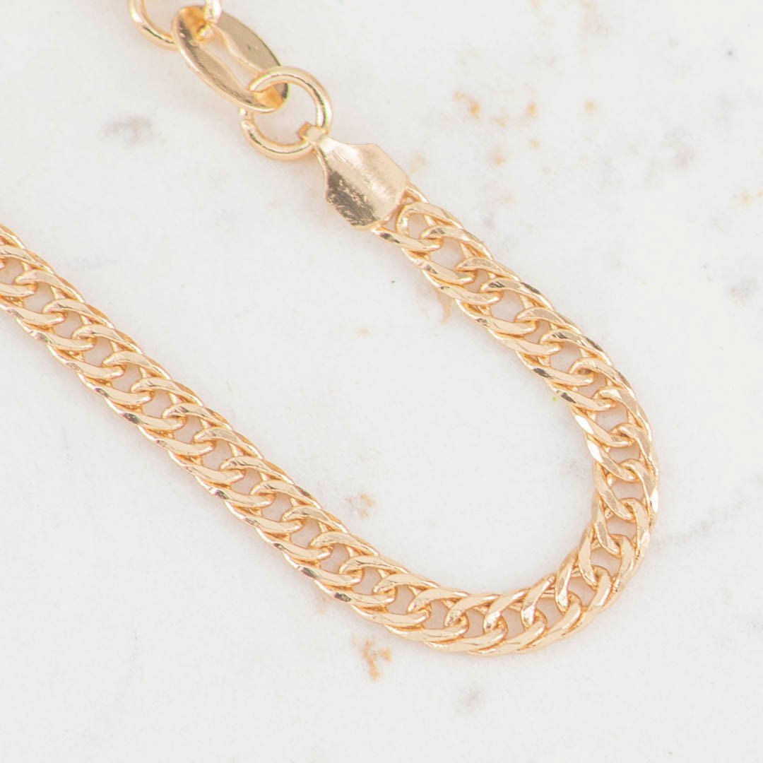 PULSERA CUBANA CONTINUA 3MM