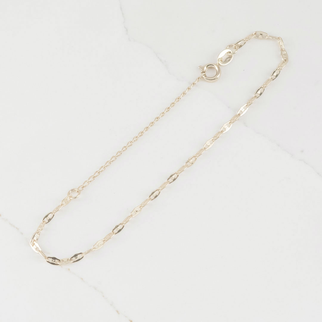 PULSERA ESCALERA CRUZADA 2.5MM