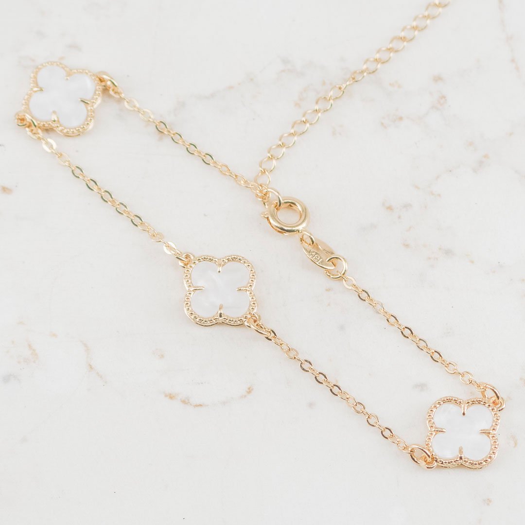 PULSERA VAN CLEEF PERLADO