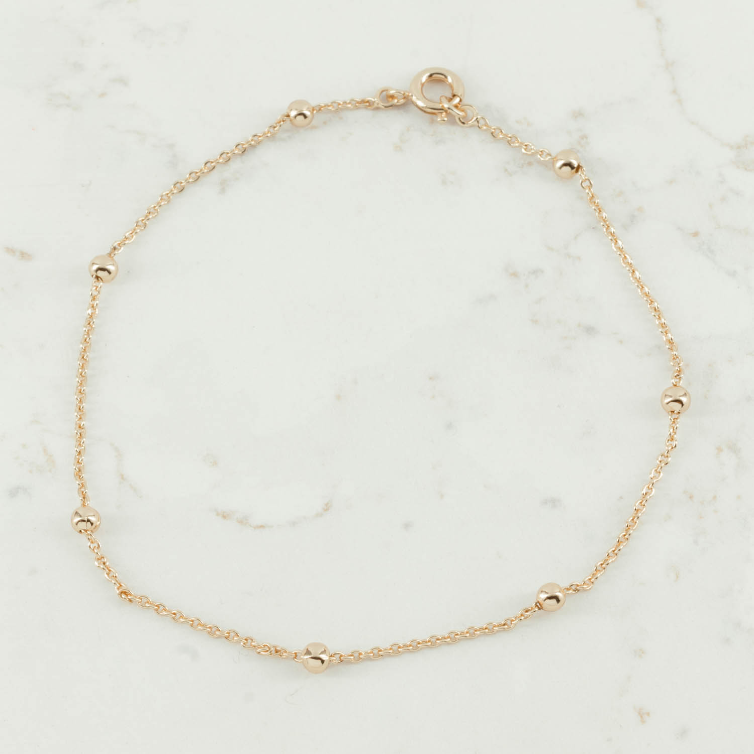 TOBILLERA JUEGO BOLITAS