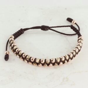 PULSERA ZIGZAG BALIN LISO E ITALIANO 4MM