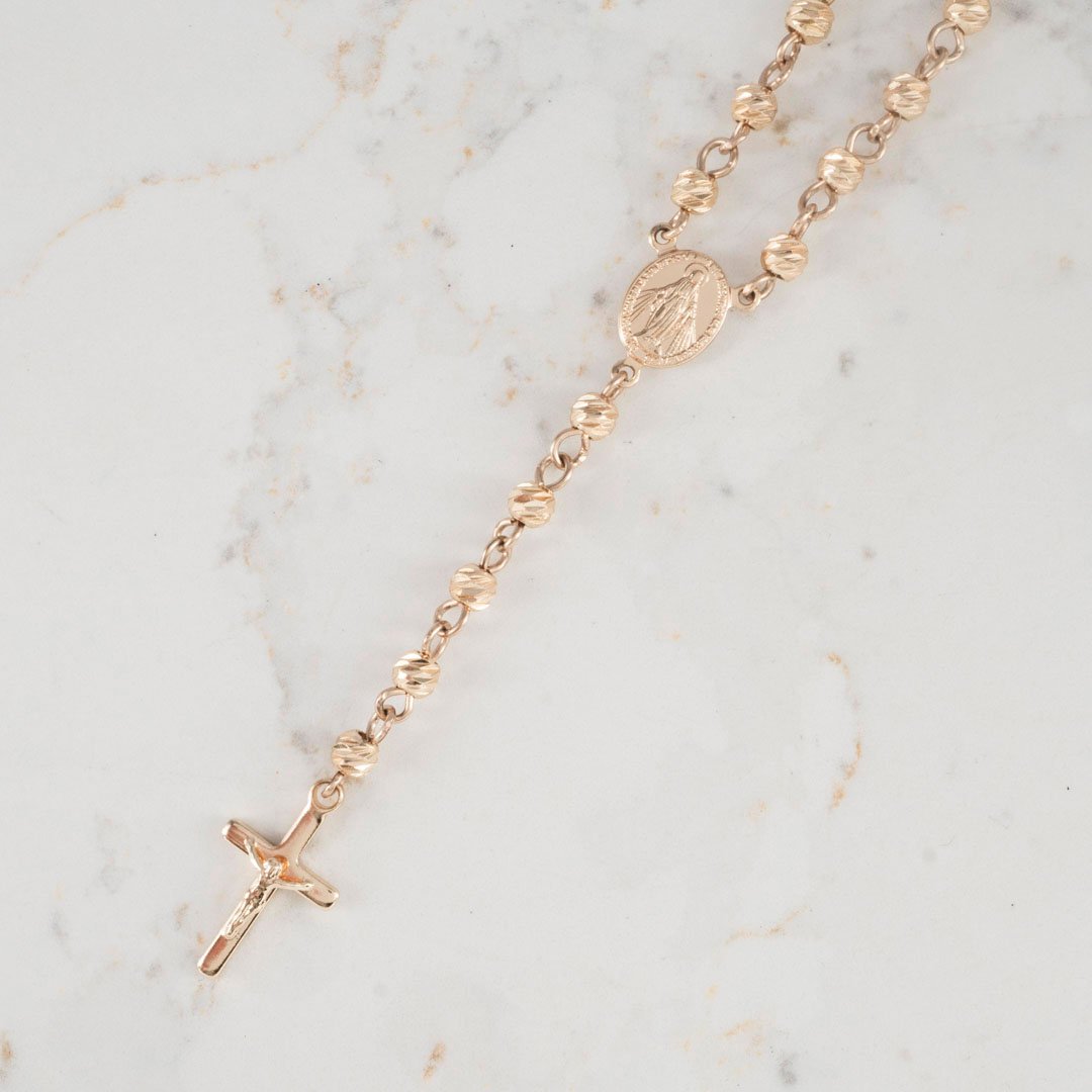 ROSARIO 4MM MARTILLADO