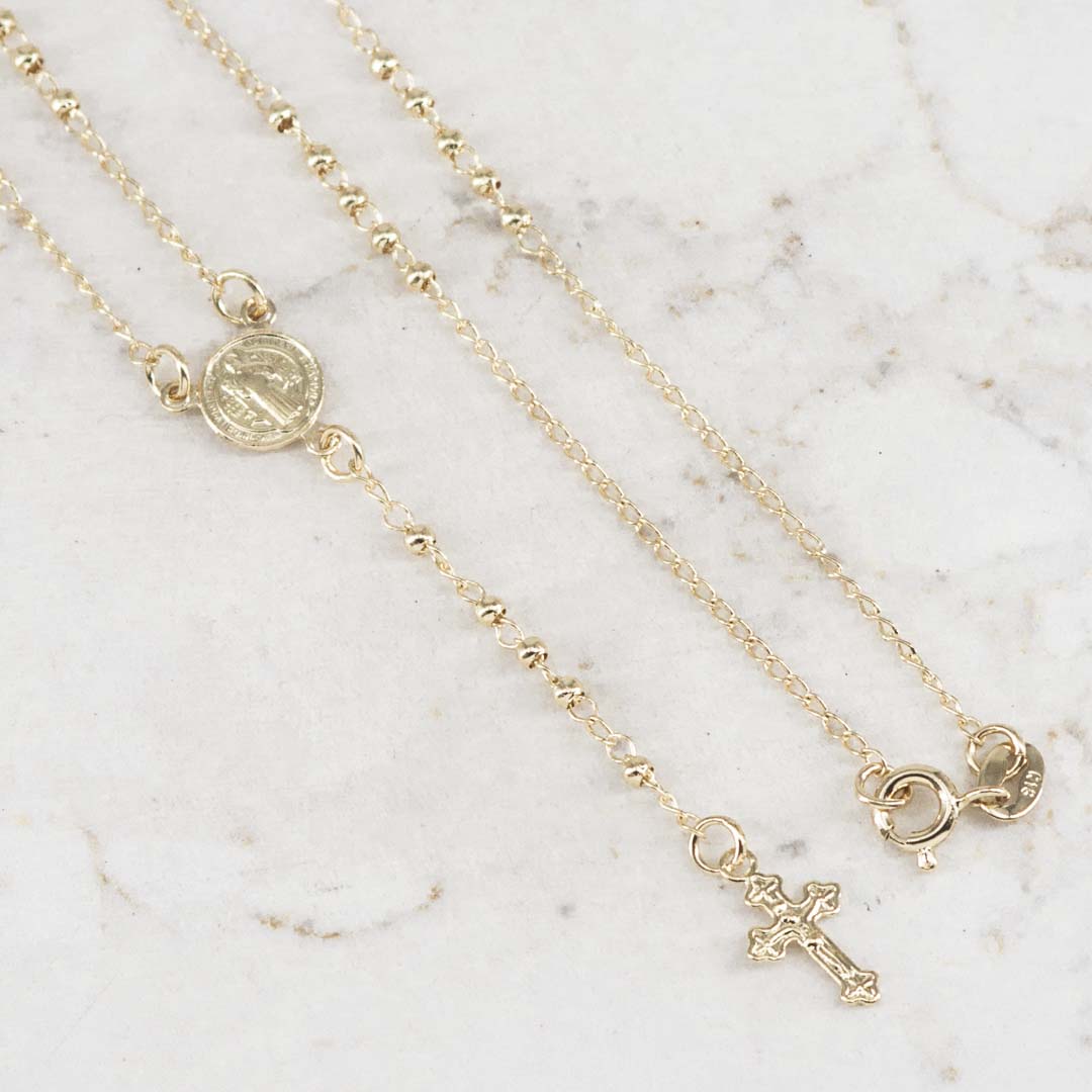 CAMANDULA SAN BENITO 2MM CRUZ CRISTO