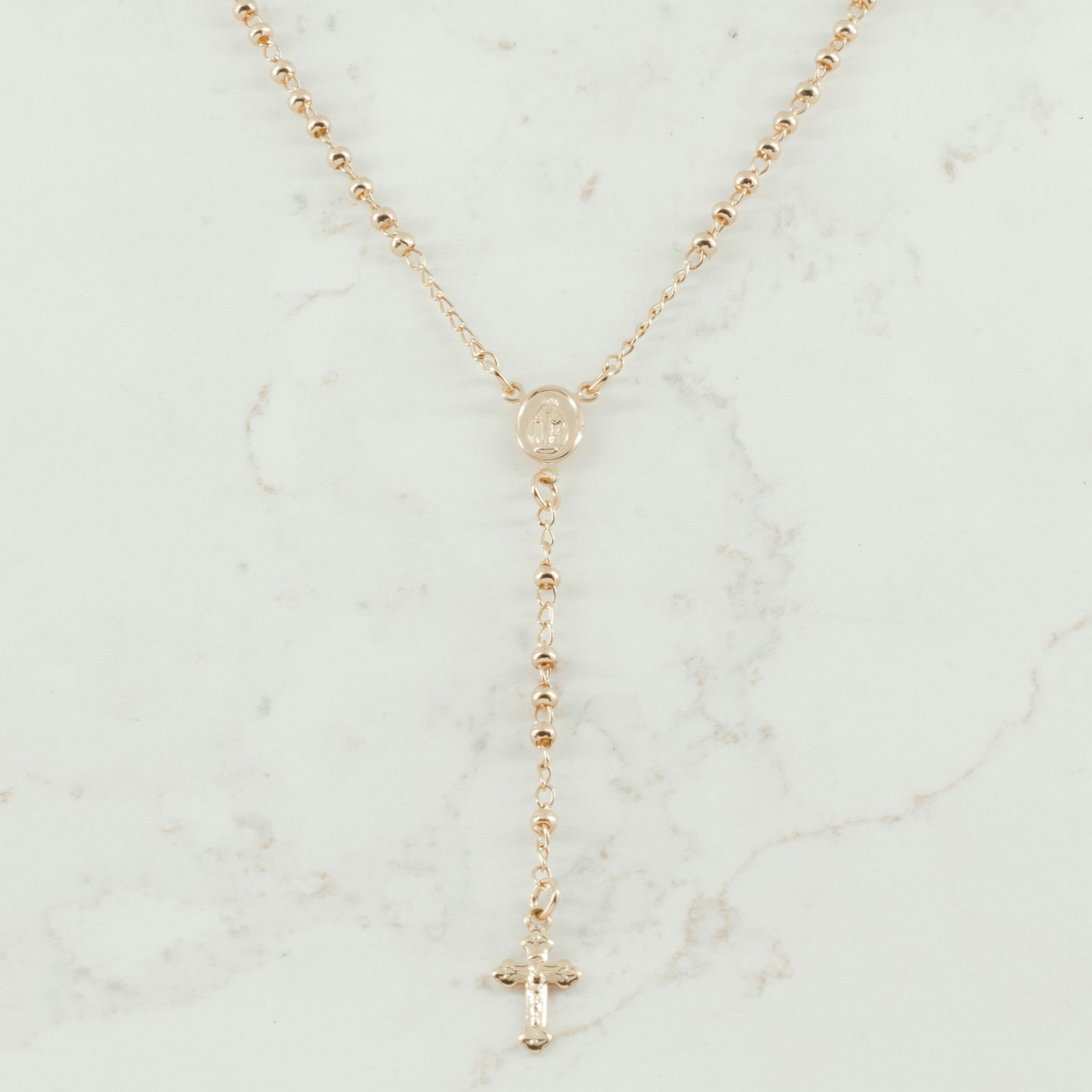 CAMANDULA MILAGROSA 2MM CRUZ PLANA