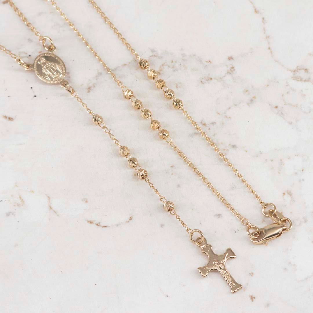 CAMANDULA MILAGROSA BALIN MARTILLADO 3MM