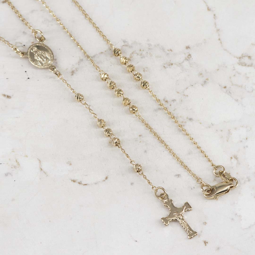 CAMANDULA MILAGROSA BALIN MARTILLADO 3MM