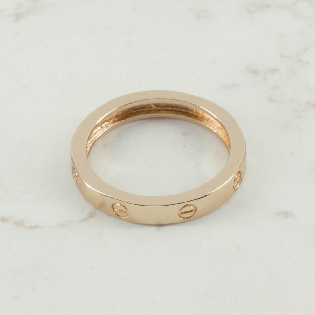 ANILLO CARTIER MACIZO